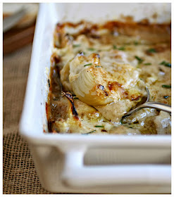 Creamy Onion Gratin