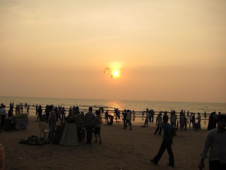 Juhu Beach in Mumbai