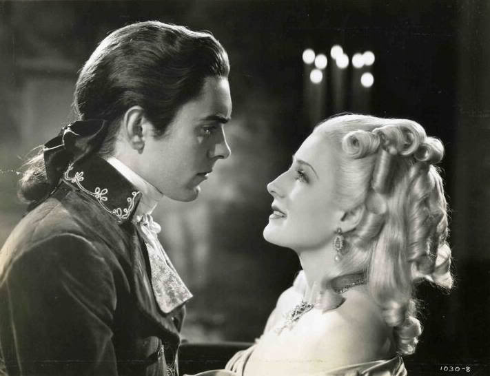 TYRONE POWER Post 3 with Norma Shearer in Marie Antoinette'38 