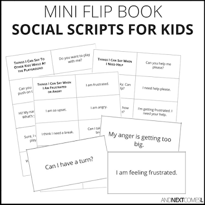 Free Printable Halloween Trick Or Treating Social Scripts For Kids And Next Comes L Hyperlexia Resources - free play scripts for roblox