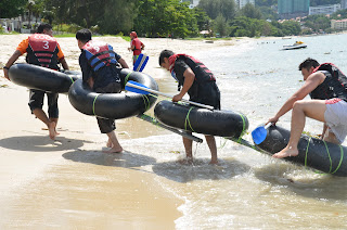 Penang Beach Raft Raft Adventure Teambuilding - www.bigtreetours.com