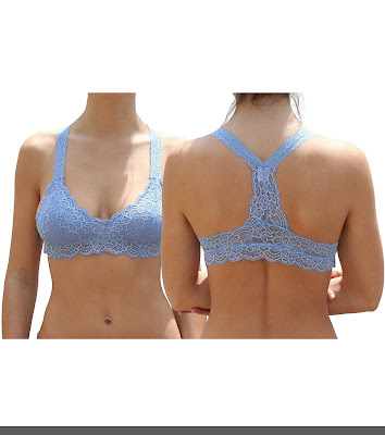 lace racerback bra