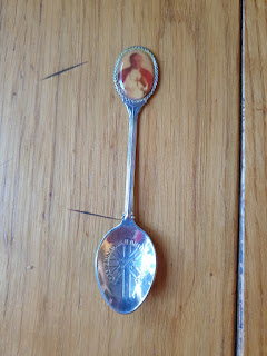 WAP Watson souvenir teas spoon Pope John Paul 1982