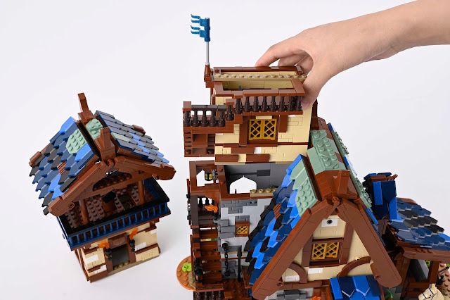 Nifeliz Medieval Observation Tower Compatible with lego medieval