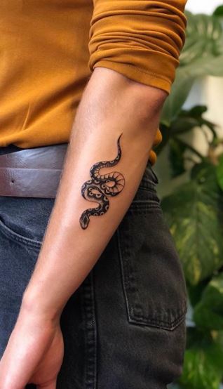 54 mini tatuagens de cobras para mulheres que querem demonstrar seu poder