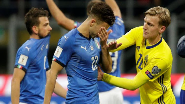 Italia Gagal Lolos Piala Dunia 2018