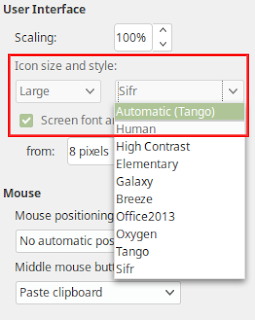 Merubah Tampilan LibreOffice, "Ikon Toolbar, Font, Background, Boundary dan Grid"