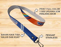 CETAK TALI LANYARD NAME TAG