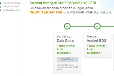 cek data verval level 1