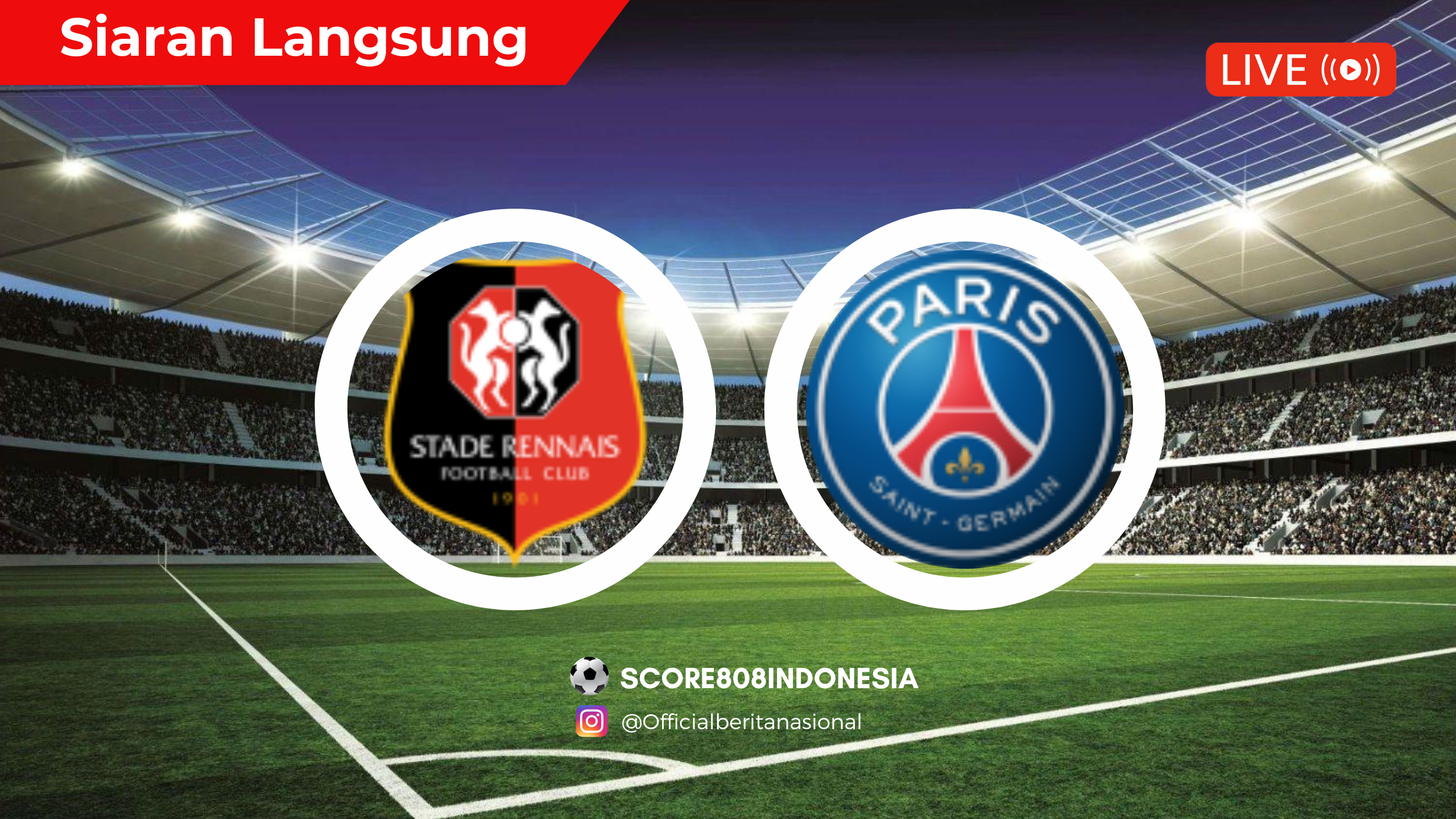 Rennes VS Paris SG