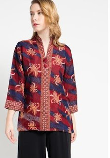 Model Baju Batik Terbaru 2017