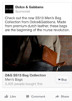 Facebook ad to sell merchandise