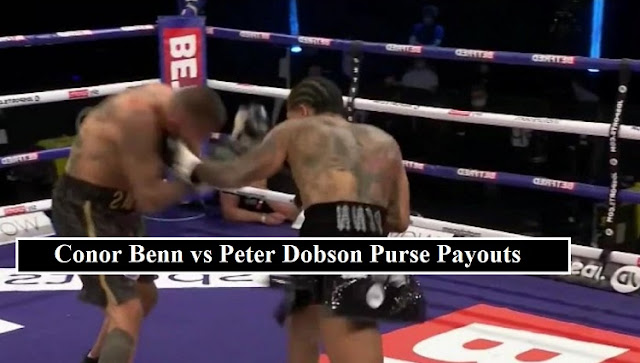 Conor Benn vs Peter Dobson Purse