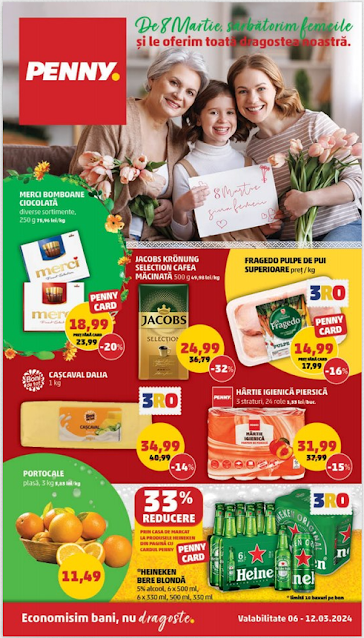 PENNY catalog - brosura 6-12.03 2024 → 8 Martie | PENNY CARD Campanii  |  Super Oferte