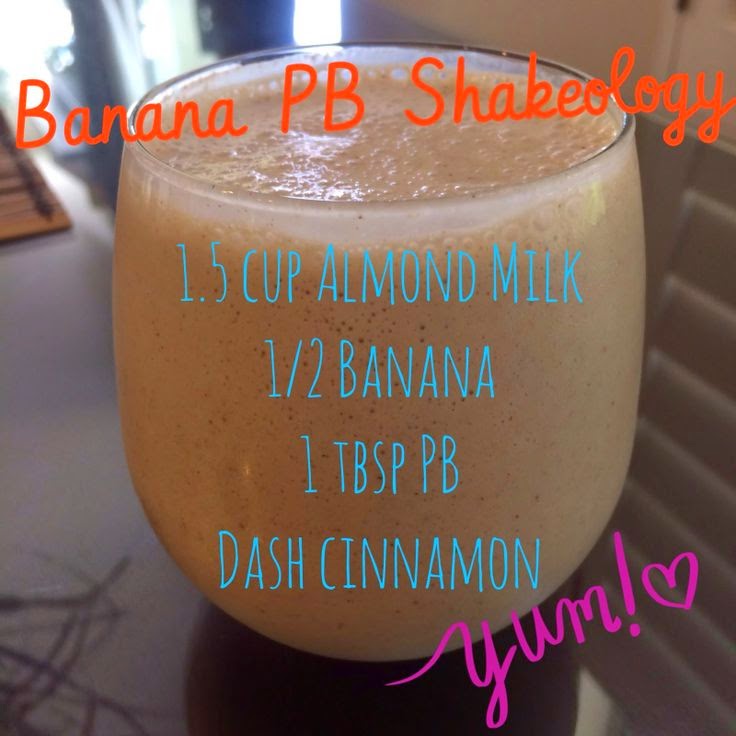 Banana Peanut Butter Shakeology Recipe, www.HealthyFitFocused.com