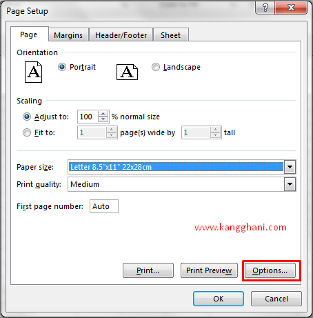 Mengatur Ukuran Kertas F4 di Microsoft Word dan Exel 