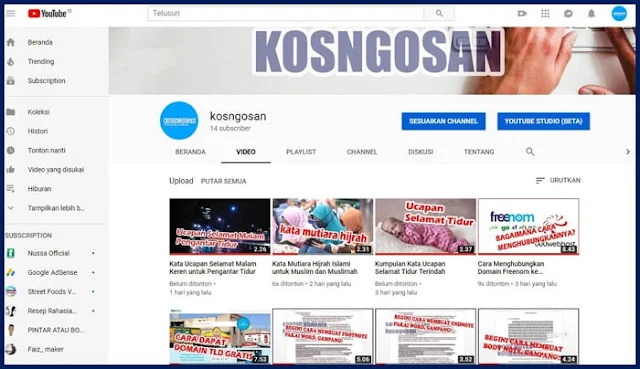 channel kosngosan