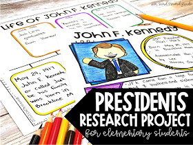 Presidents research project
