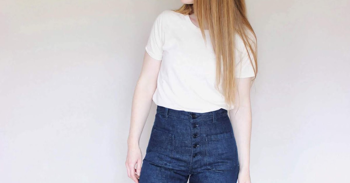 Anna Allen Clothing Blog: Straight Leg Philippa Pants Tutorial (with free  sailor jeans pockets pattern)