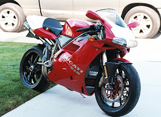 Ducati 916 Stunt pics