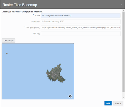 Raster Tiles Basemap