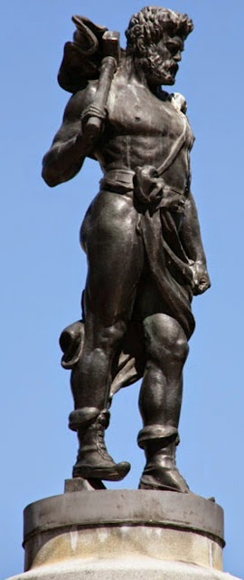 Статуя Тора в Стокгольме, Швеция