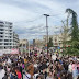   Εκατοντάδες Τρικαλινοί στη συγκέντρωση διαμαρτυρίας για το πολύνεκρο δυστύχημα στα Τέμπη
