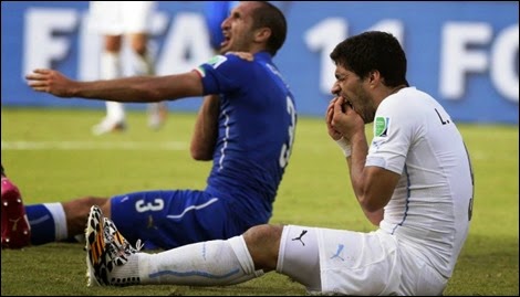 Luis Suárez suspendido del Mundial Brasil 2014