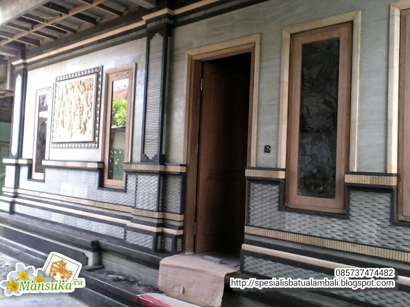 Konsep 37+ Rumah Style Bali Batu Alam