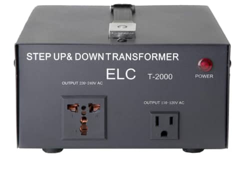 ELC T-2000UD T-2000+ 2000-Watt Voltage Converter Transformer