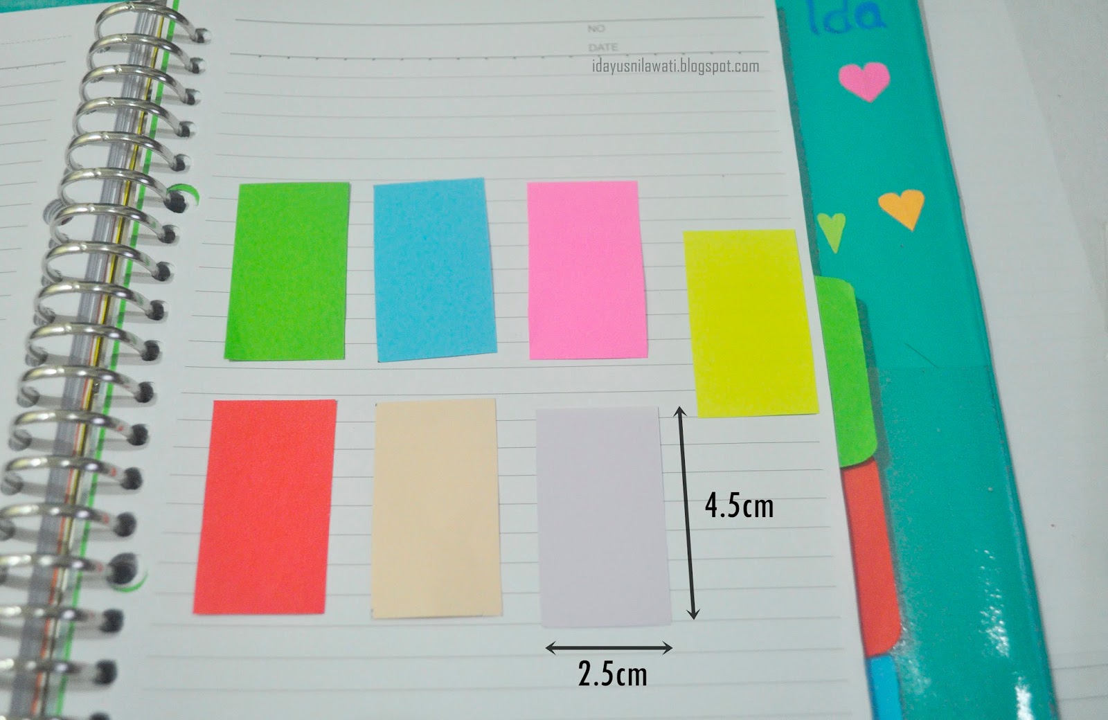 Dream Big DIY Pembatas Binder Jadwal Kuliah