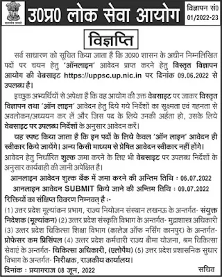 Latest Jobs in UPPSC