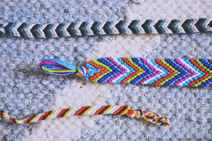 Chevron Friendship Bracelet Tutorial + Kollabora Craft ...