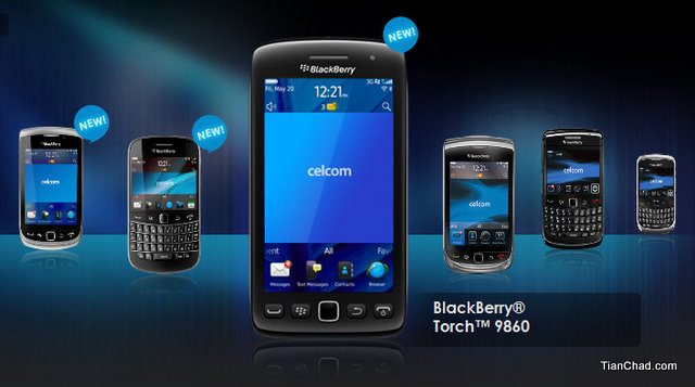 Pakej lengkap Celcom BlackBerry Torch 9860