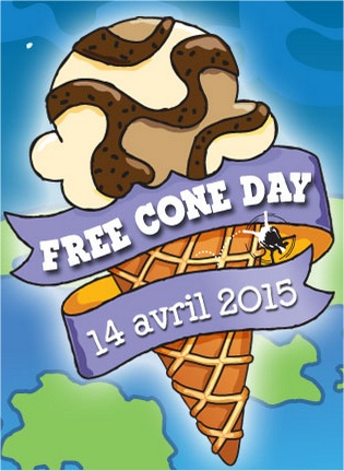 logo du Free Cone Day - crédit Ben & Jerry’s 