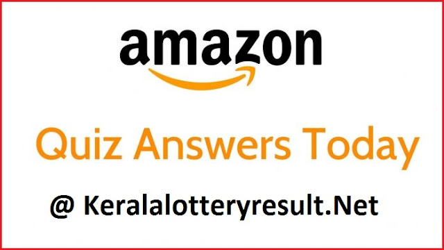 Amazon Quiz Today 6 April 20 Answers - Win Marvelous Prizes