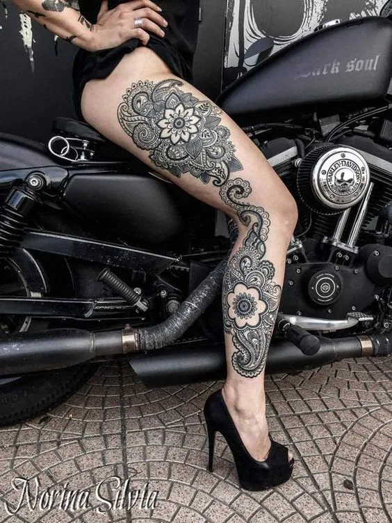 foto tatuajes mandalas para mujeres