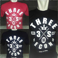 kaos 3second, kaos 3second terbaru, kaos 3second bandung, kaos 3second original