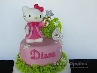 bolo de aniversário hello kitty doces opções