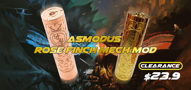 What's your think of asMODus Rose Finch Mechanical Mod?