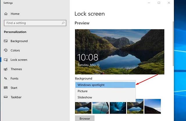 Cara Ambil Dan Simpan Gambar Lockscreen Windows Spotlight Pada Windows 10
