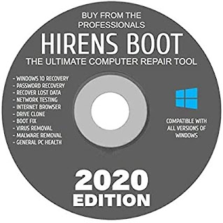 شرح وتحميل اسطوانة الصيانة هيرنز بوت hiren boot cd iso 2020