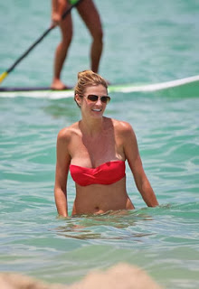 Erin Andrews Red Bikini Miami