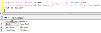 Remove special characters (-, _,) from string in SQL SERVER