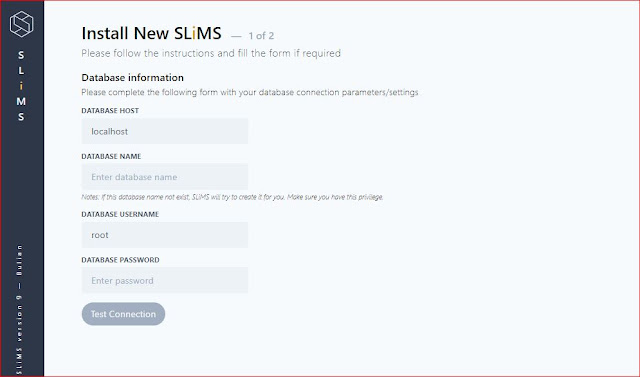 Terbaru. Cara Install SLiMS 9 Bulian Pada Server Lokal Menggunakan XAMPP