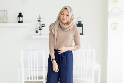 Paling Keren Mix And Match Celana Kulot Untuk Hijabers