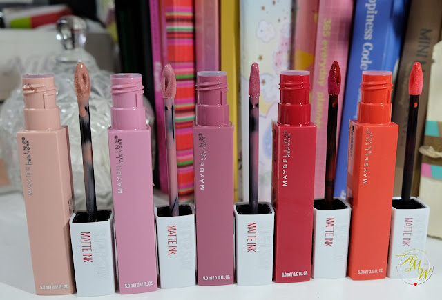 a photo of Maybelline Super Stay Matte Ink Review by AskMeWhats Nikki Tiu