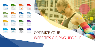 Optimize your website's GIF, PNG, JPG file