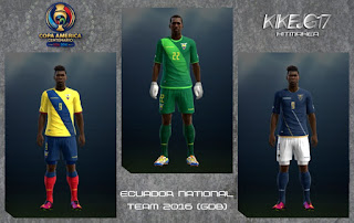 Kits Ecuador Copa America 2016 Pes 2013