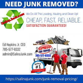 Salina Junk Removala service in Kansas and surrounding area 
